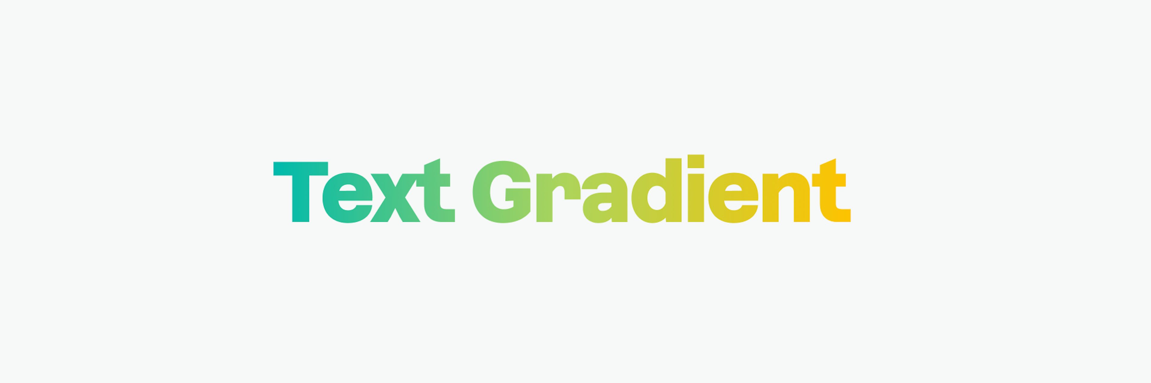 CSS Text Gradient Example